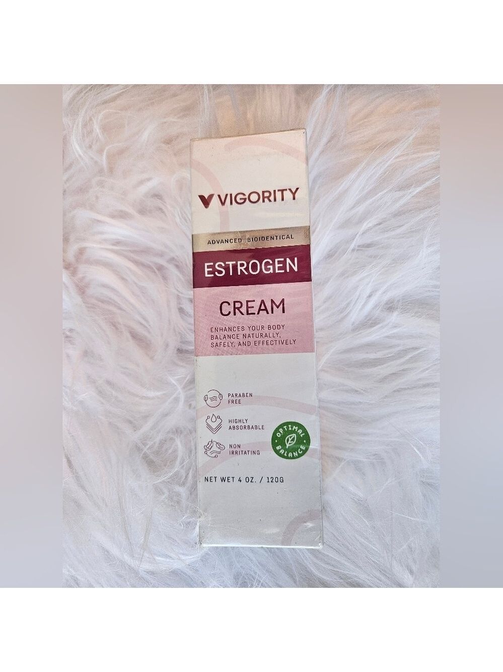 SEALED Vigority Estrogen Cream Natural Bioidentical Menopause Relief Skincare